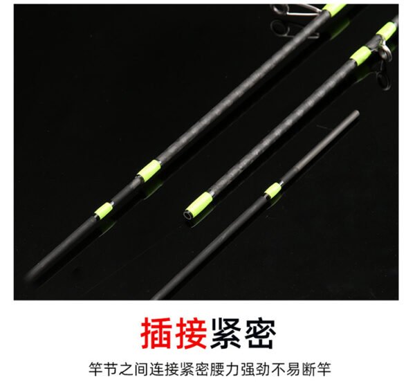 Golden Solid Wood 4-Section Rod - Image 6