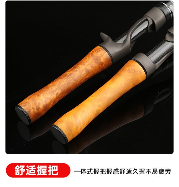 Wood-Imitation 4-Section Rod - Image 9
