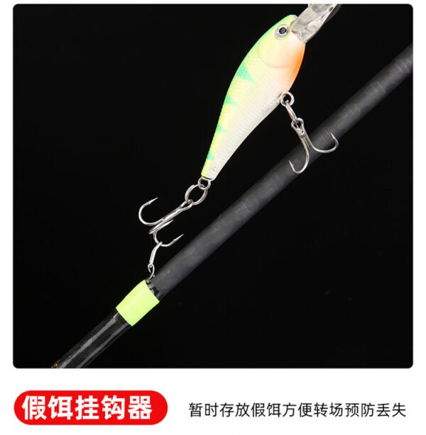 Wood-Imitation 4-Section Rod - Image 7
