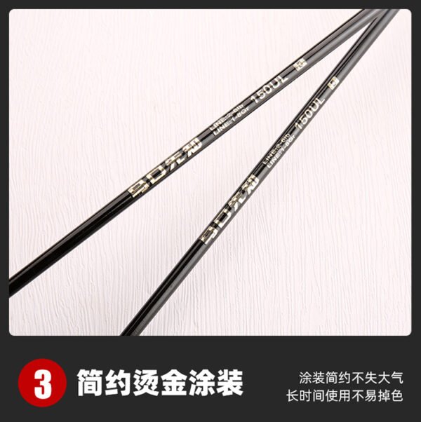 Carbon Handle Silver Minnow Rod - Image 7